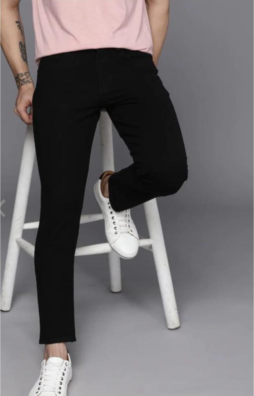 MEN'S BLACK JEANS