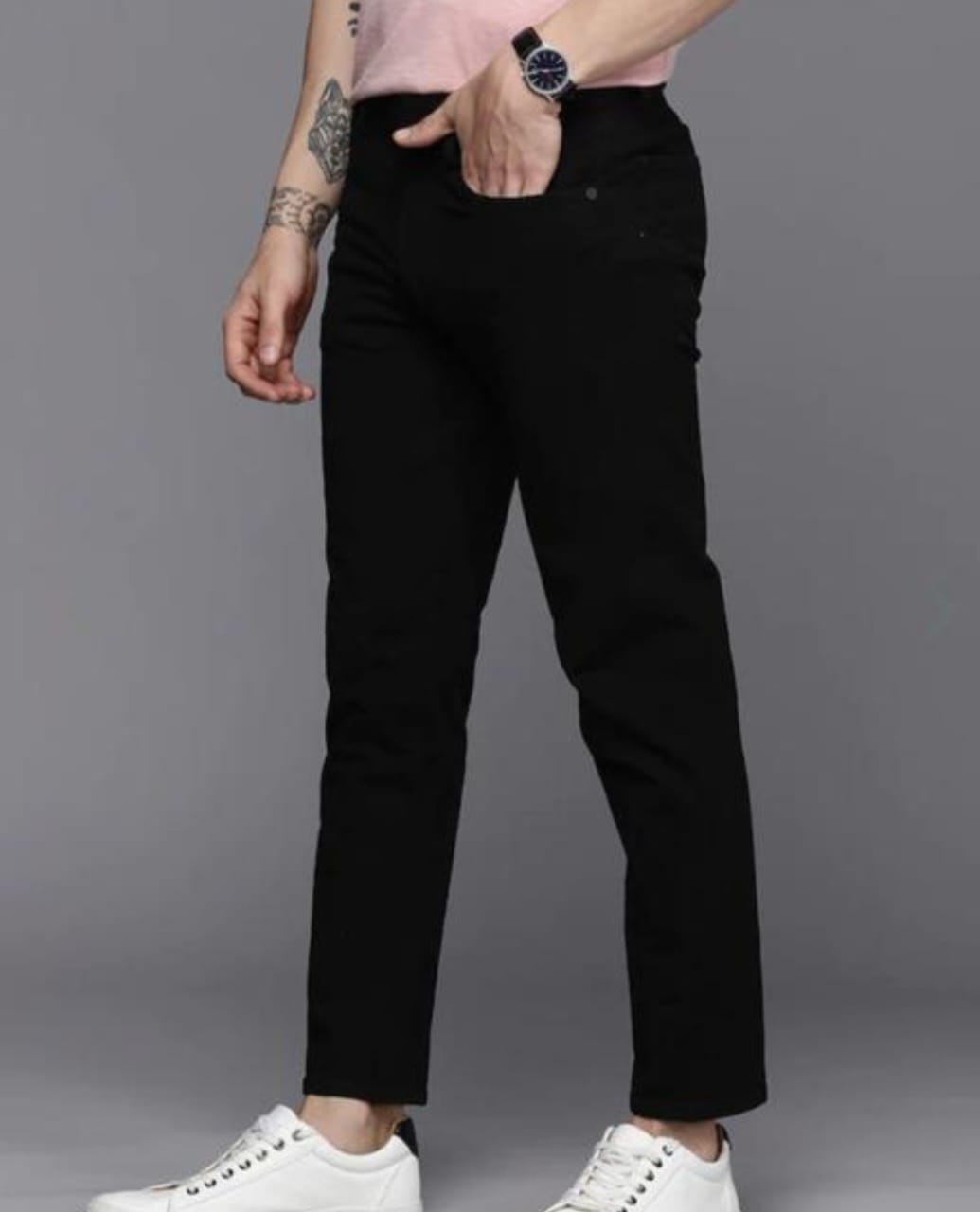 MEN'S BLACK JEANS